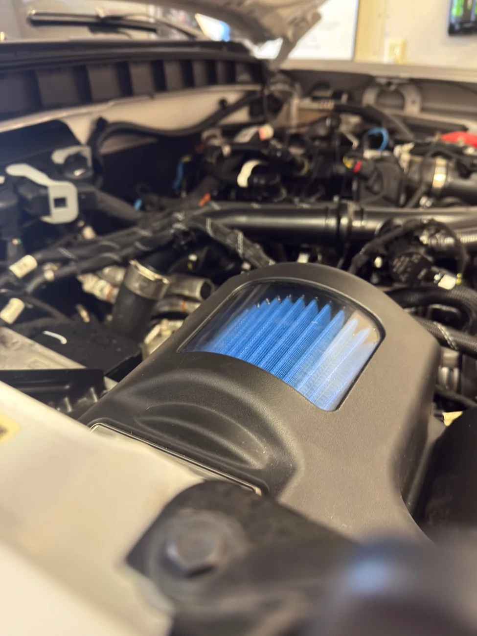 Ford Bronco Roush Air Filter replacement IMG_4254