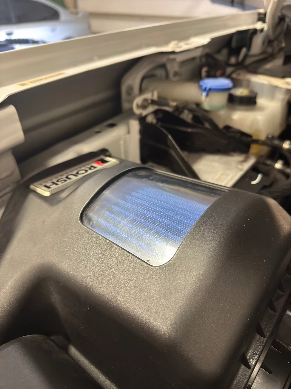 Ford Bronco Roush Air Filter replacement IMG_4253