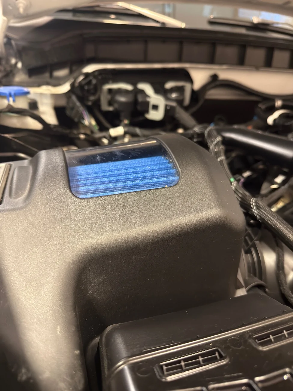 Ford Bronco Roush Air Filter replacement IMG_4252