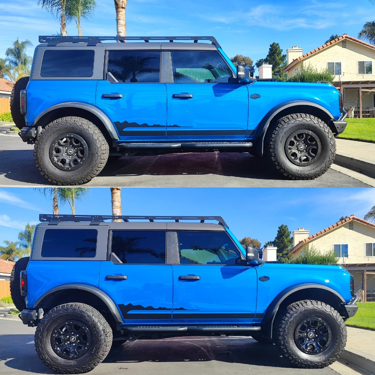 Ford Bronco 2024 Wildtrak (SASQ) HOSS 3.0 with Eibach HOSS 3.0 Pro-Lift-Kit Springs needs a 1.5 lift in rear due to load IMG_20260119_104630