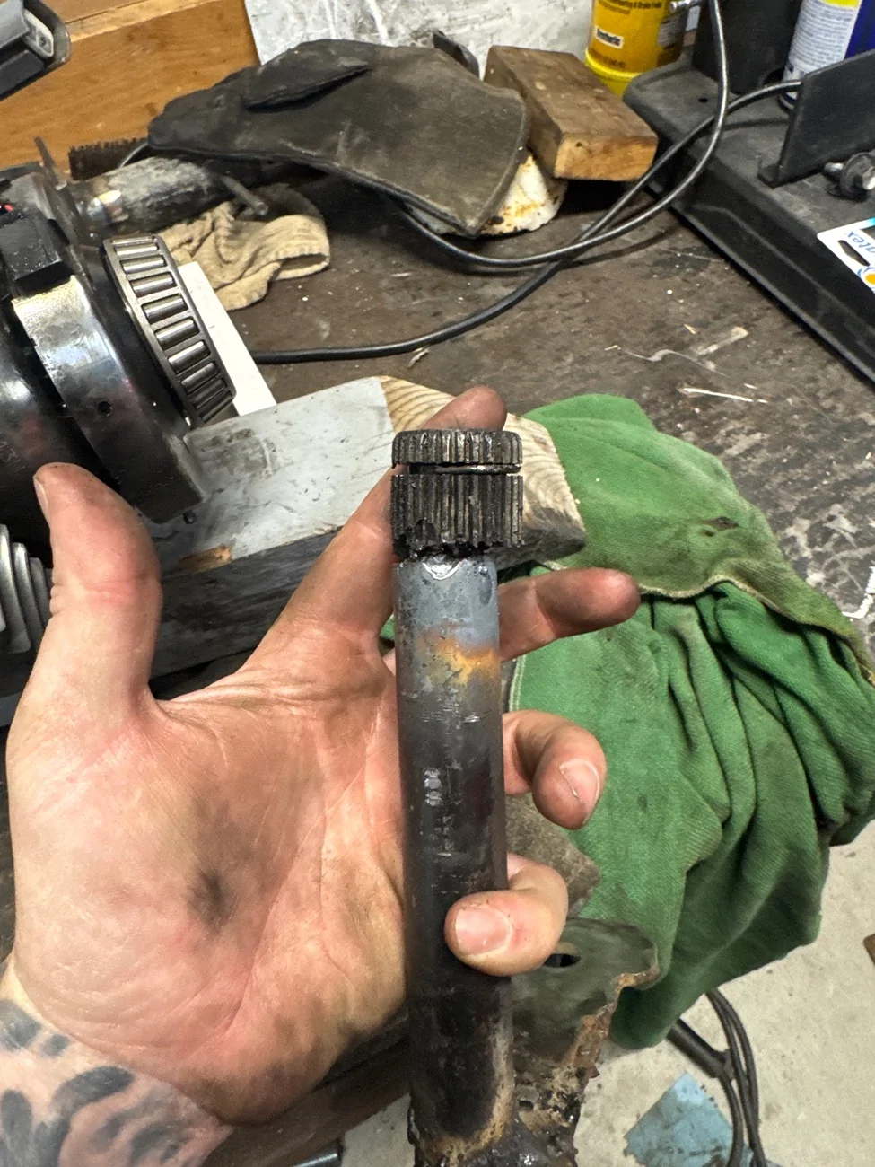 Ford Bronco M210 Axle stuck lol IMG_6980