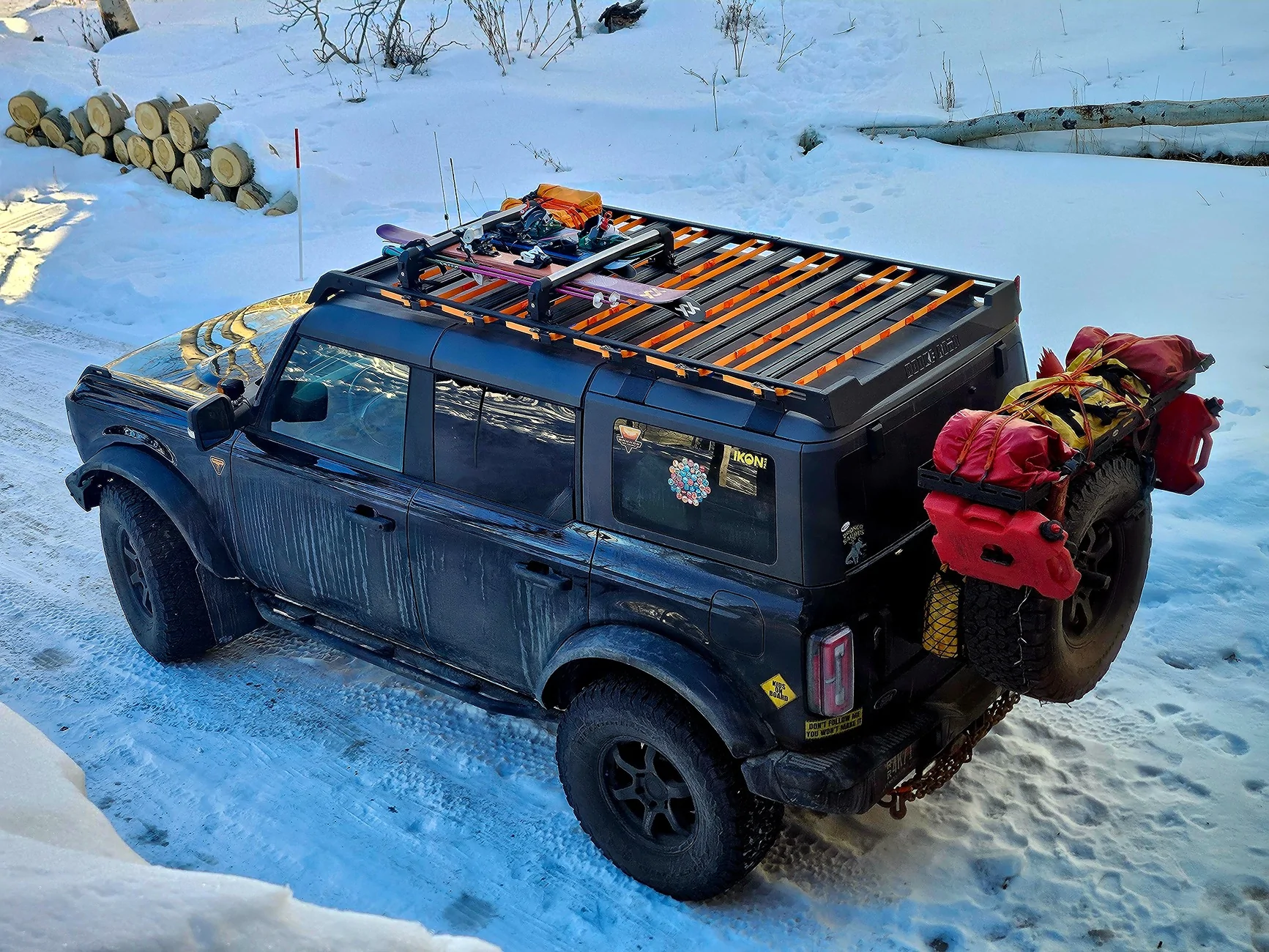Ford Bronco Roof Rack storage configurations - what's yours? 20260121_081440