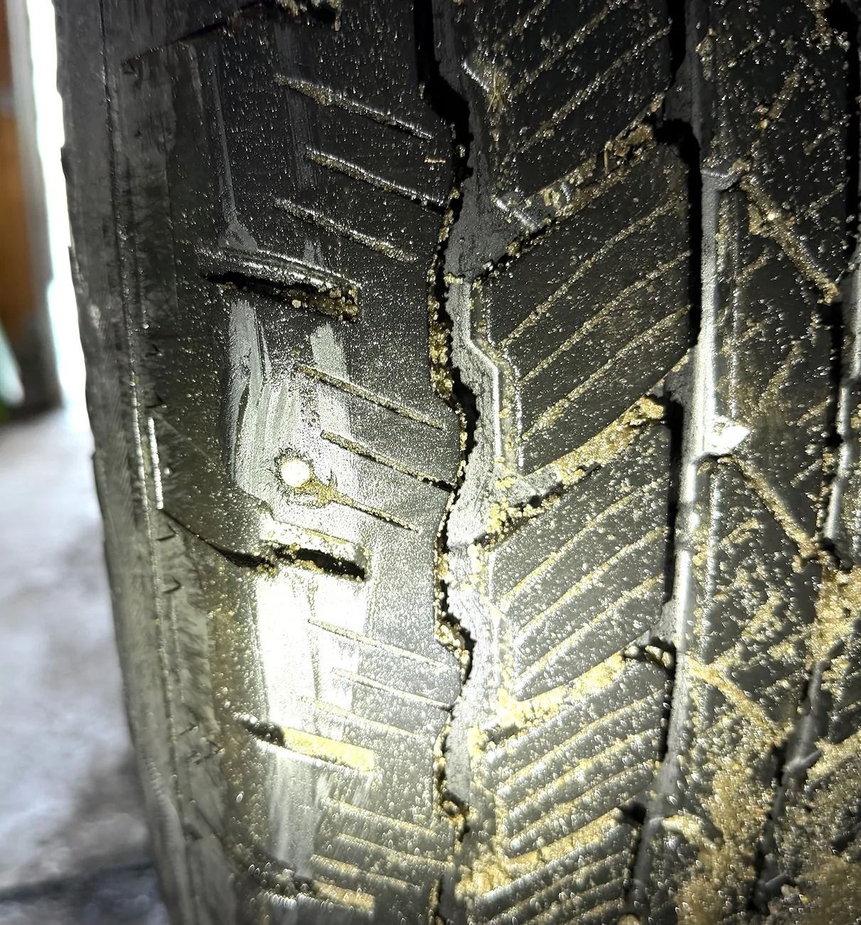 Ford Bronco Nail in tire in terrible spot - patch, replace one, or all? Untitled 2