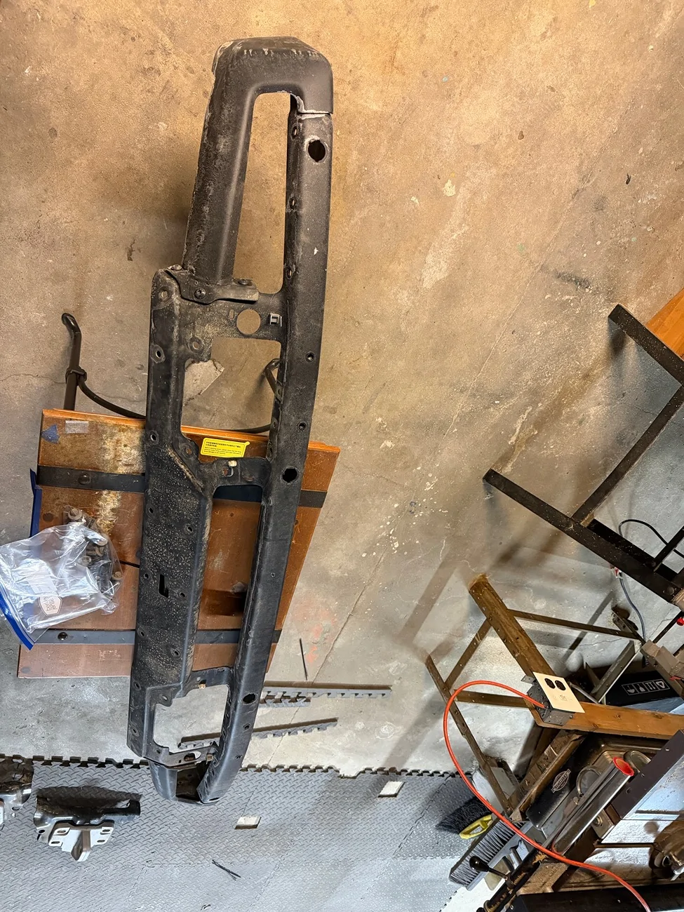 Ford Bronco Stock module bumper IMG_4685