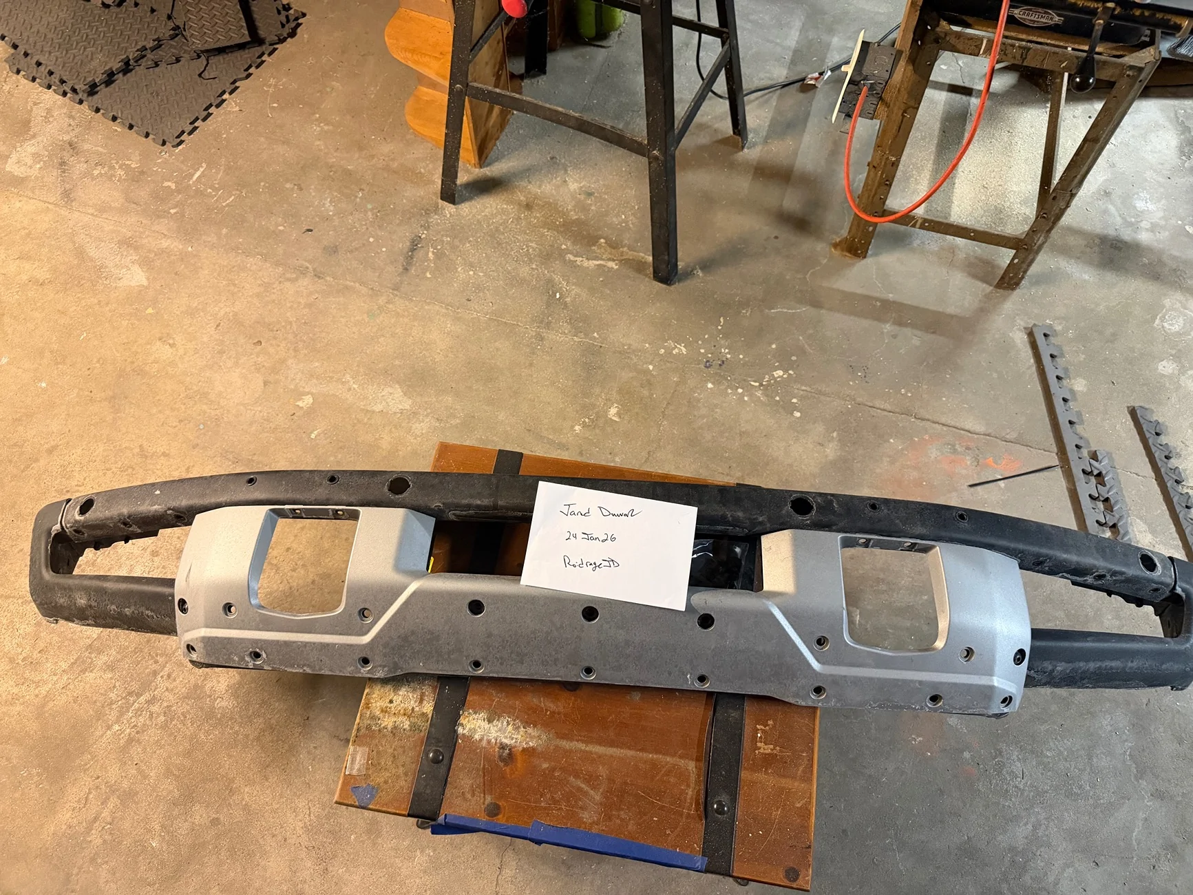 Ford Bronco Stock module bumper IMG_4748