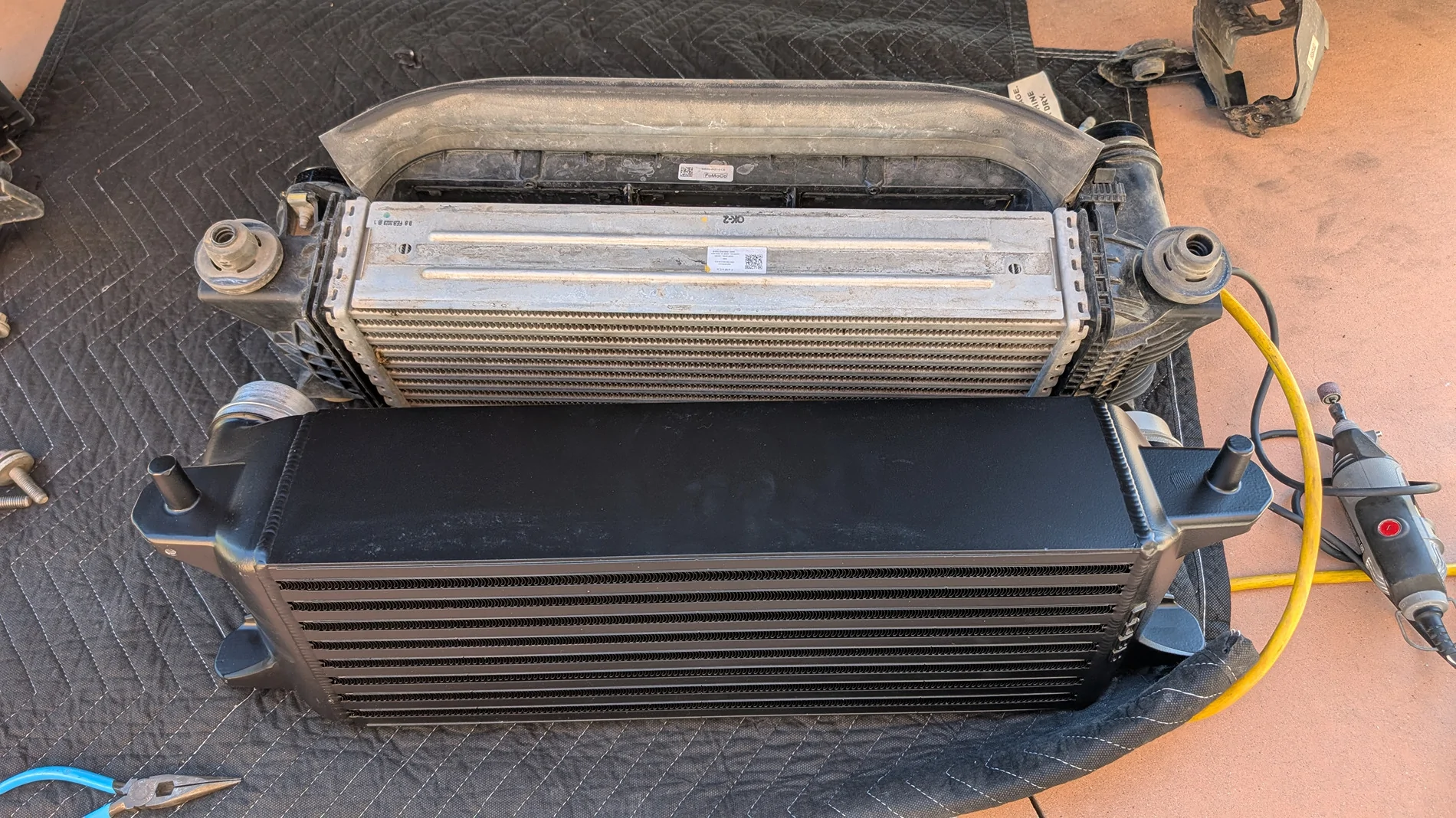 Ford Bronco Cobb Intercooler for Bronco Raptor - Tested/Data - Amazing Performance PXL_20260118_221338211
