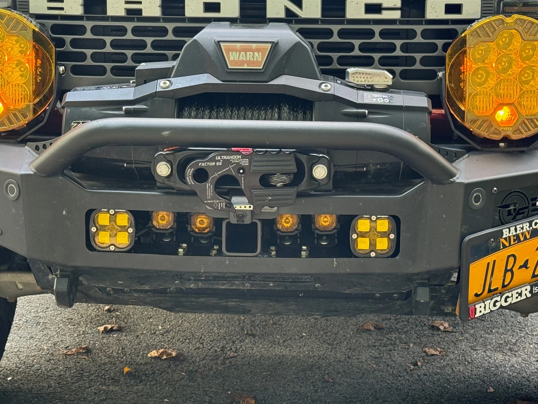 Ford Bronco Morimoto 1 Banger Cornering Lights installed 499379039_10235191586467991_6810514146871585005_n
