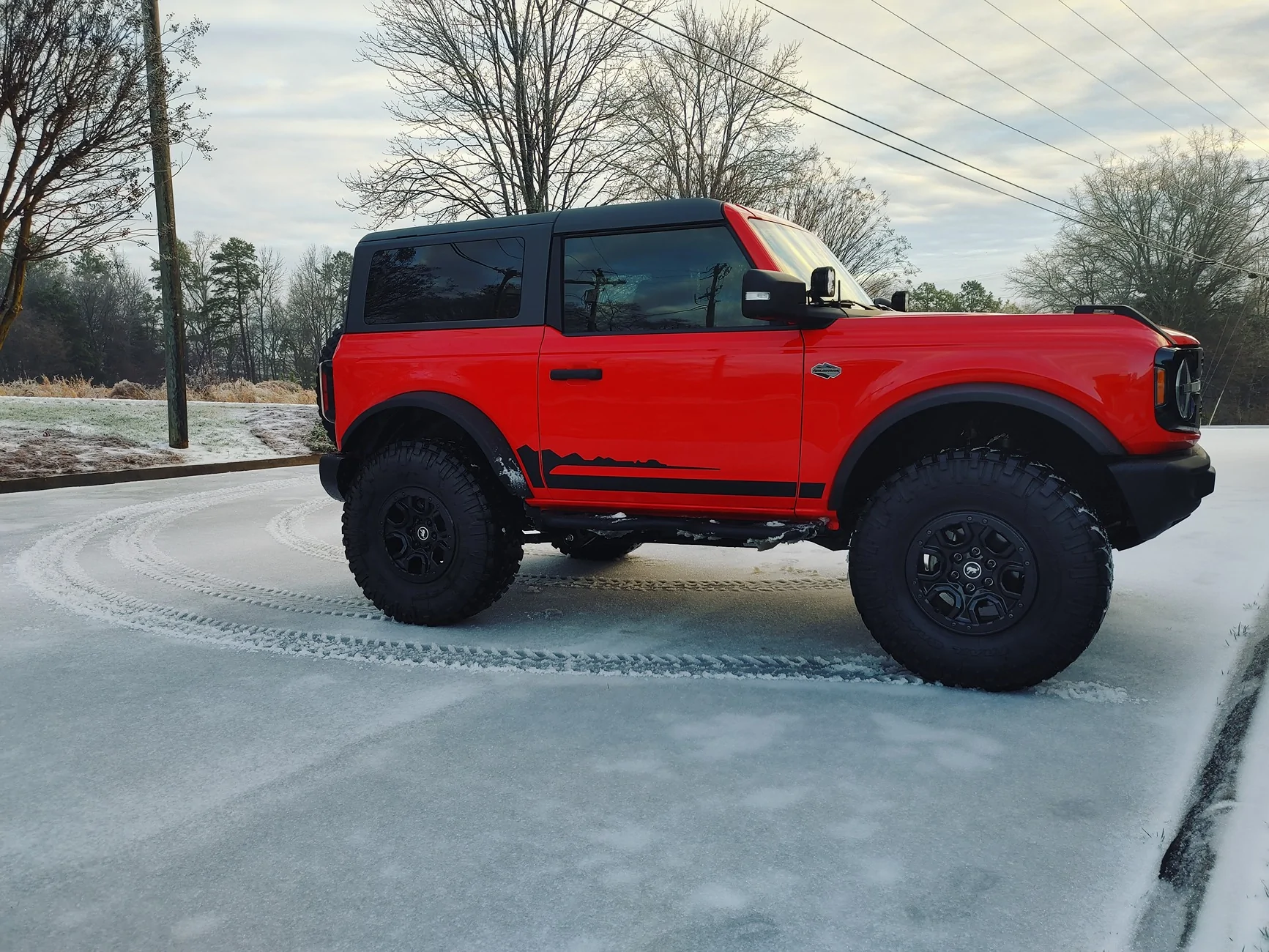 Ford Bronco SHOW your SNOW Bronco 12
