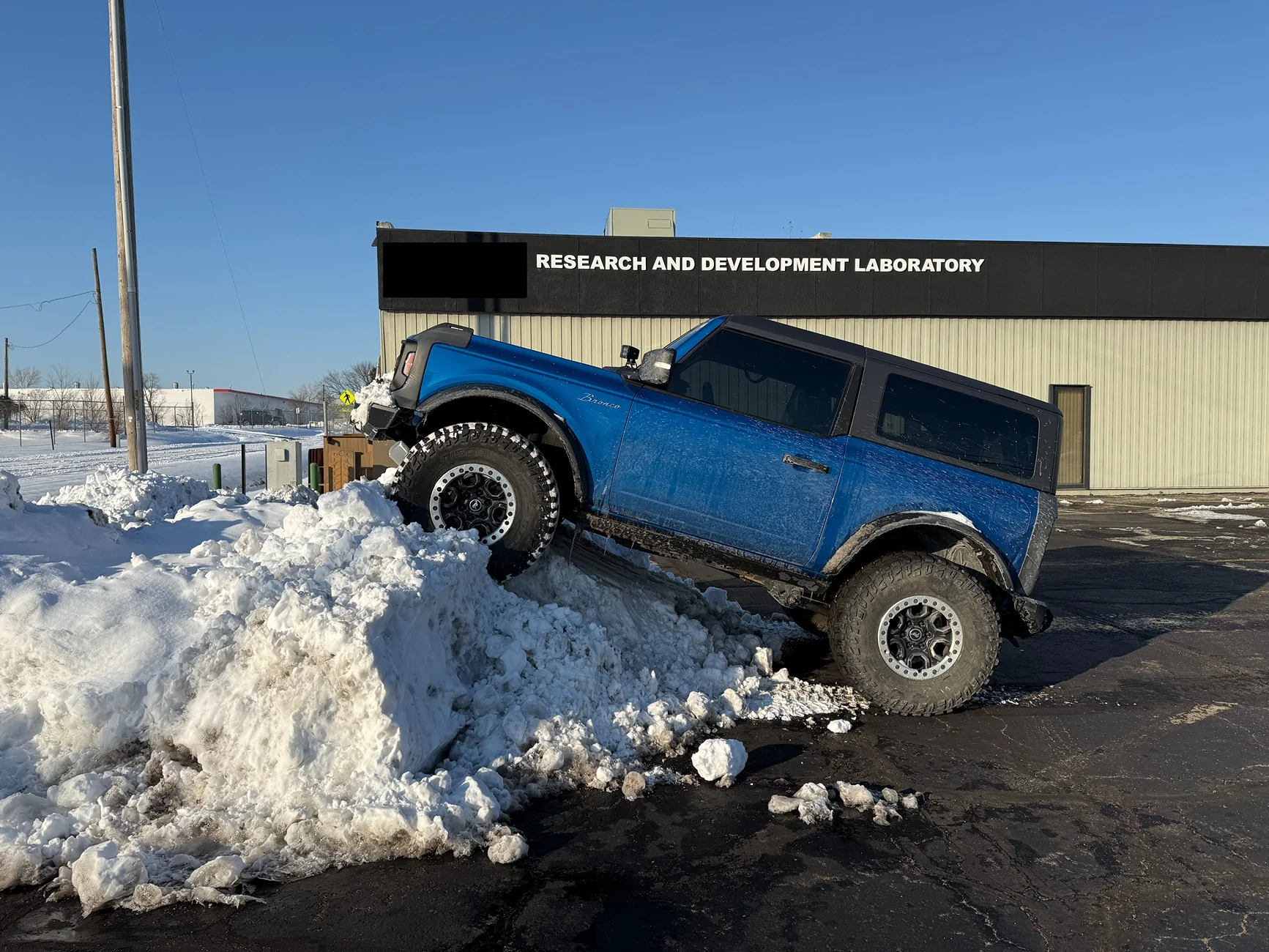 Ford Bronco Salvage 2 Door Badlands Gets a Second Life. Restoration & Modified Rebuild Planned Snow Bronco