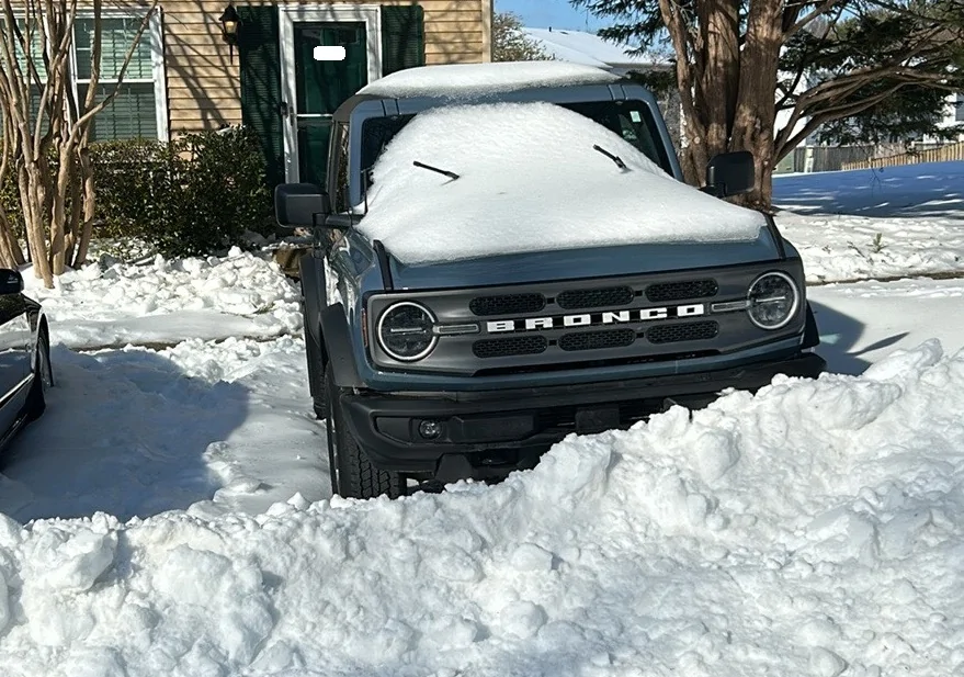 Ford Bronco SHOW your SNOW plo