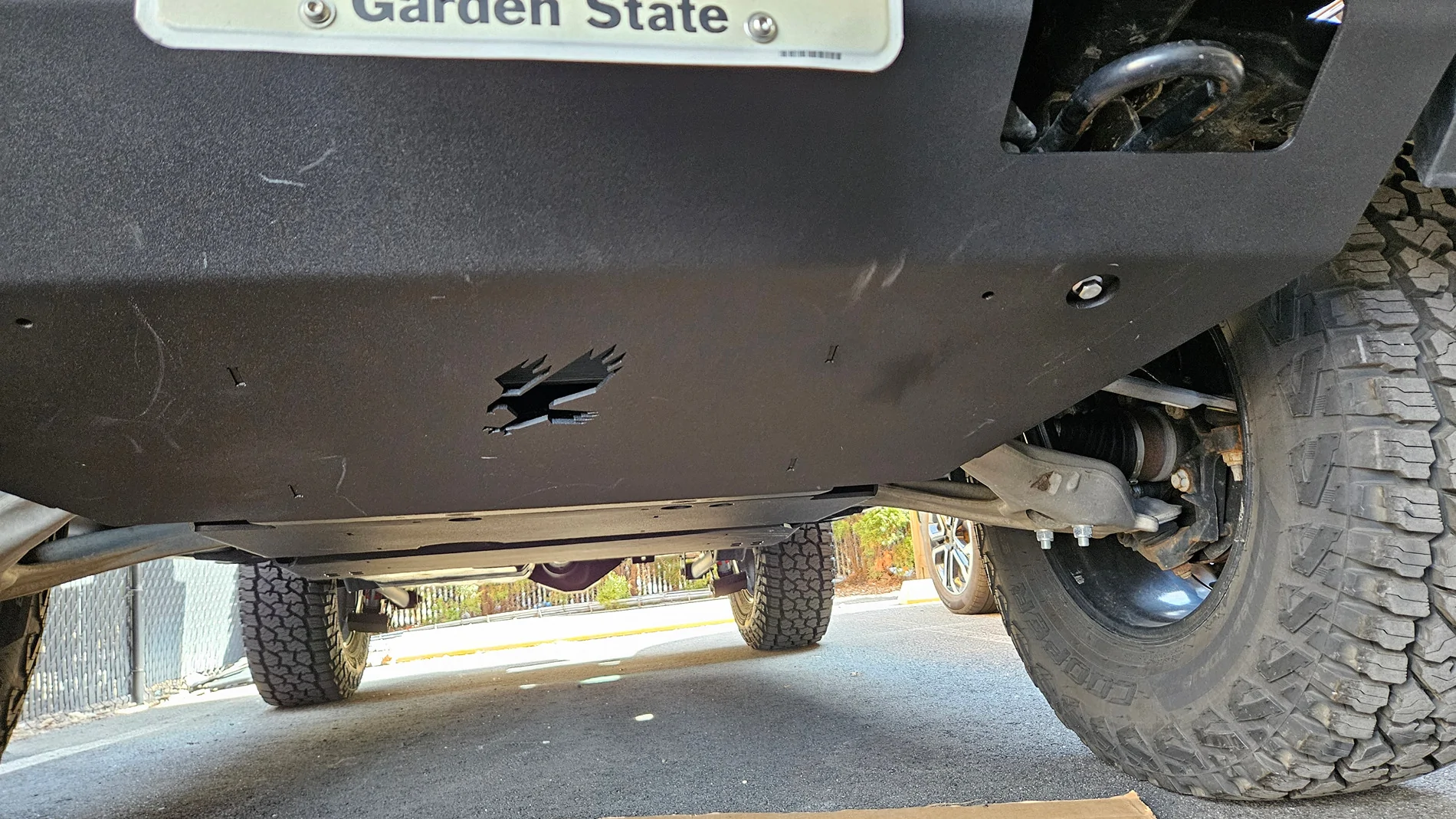 Ford Bronco Skid plate for stock plastic bumper? 20250226_135406