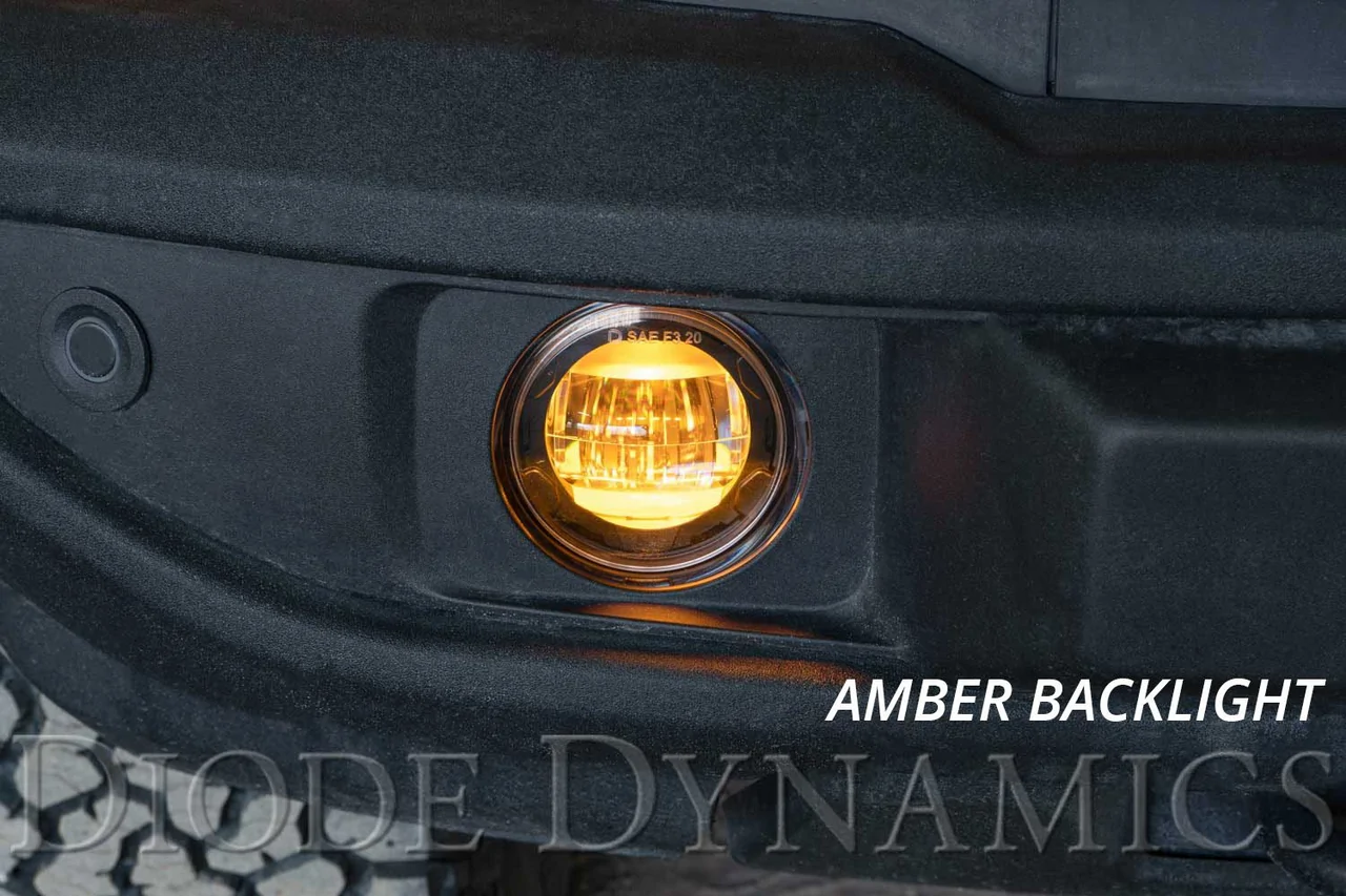 Ford Bronco Standard bumper fog light with amber DLR 1769700753183-45