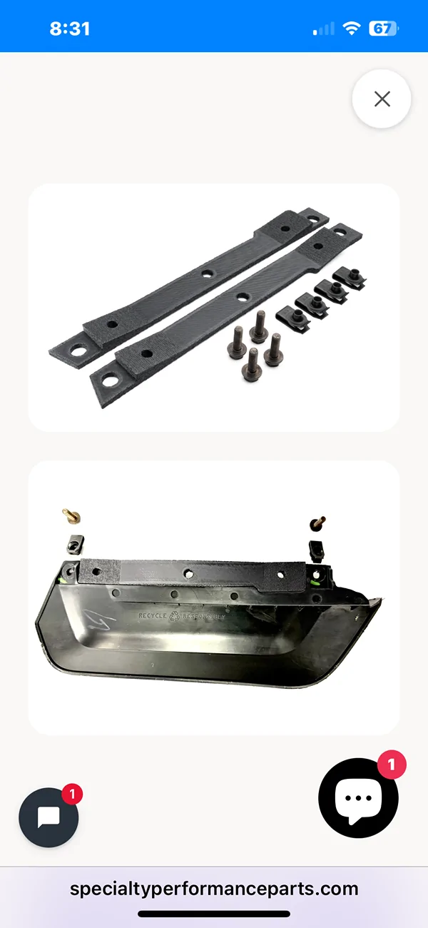 Ford Bronco Raptor bumper part fitment question IMG_7598