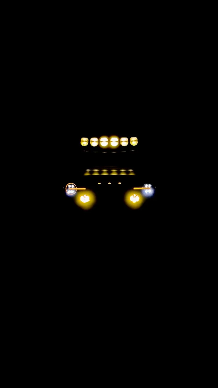 Ford Bronco Installed Suparee Helm 7 lights on front bumper (install video & review) IMG_2386