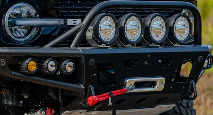 Ford Bronco what lights are on this True North Bumper TNF-Bumper