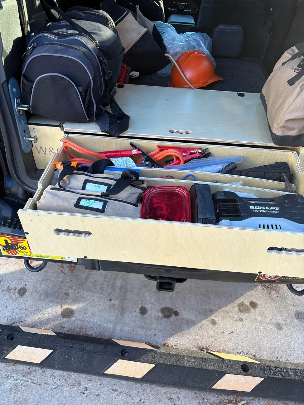 Ford Bronco Wheels & Feels drawer storage system install on a 2024 2 Door IMG_2509
