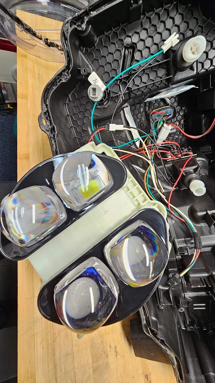 Ford Bronco Form Headlights falling apart after 2 years... 20260130_124802