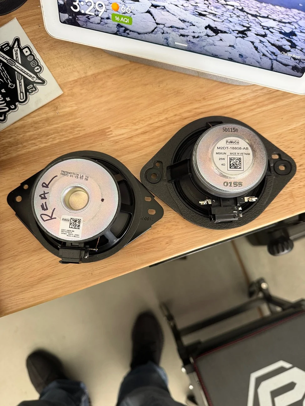 Ford Bronco 2025 B&O front speaker upgrades worth it? And can it they be replaced without issue, 1 for 1? IMG_5436