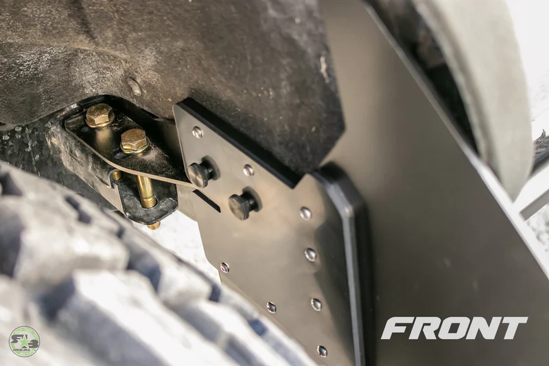 Ford Bronco Bronco big bend 2025 mudflap custom bracket IMG_3096