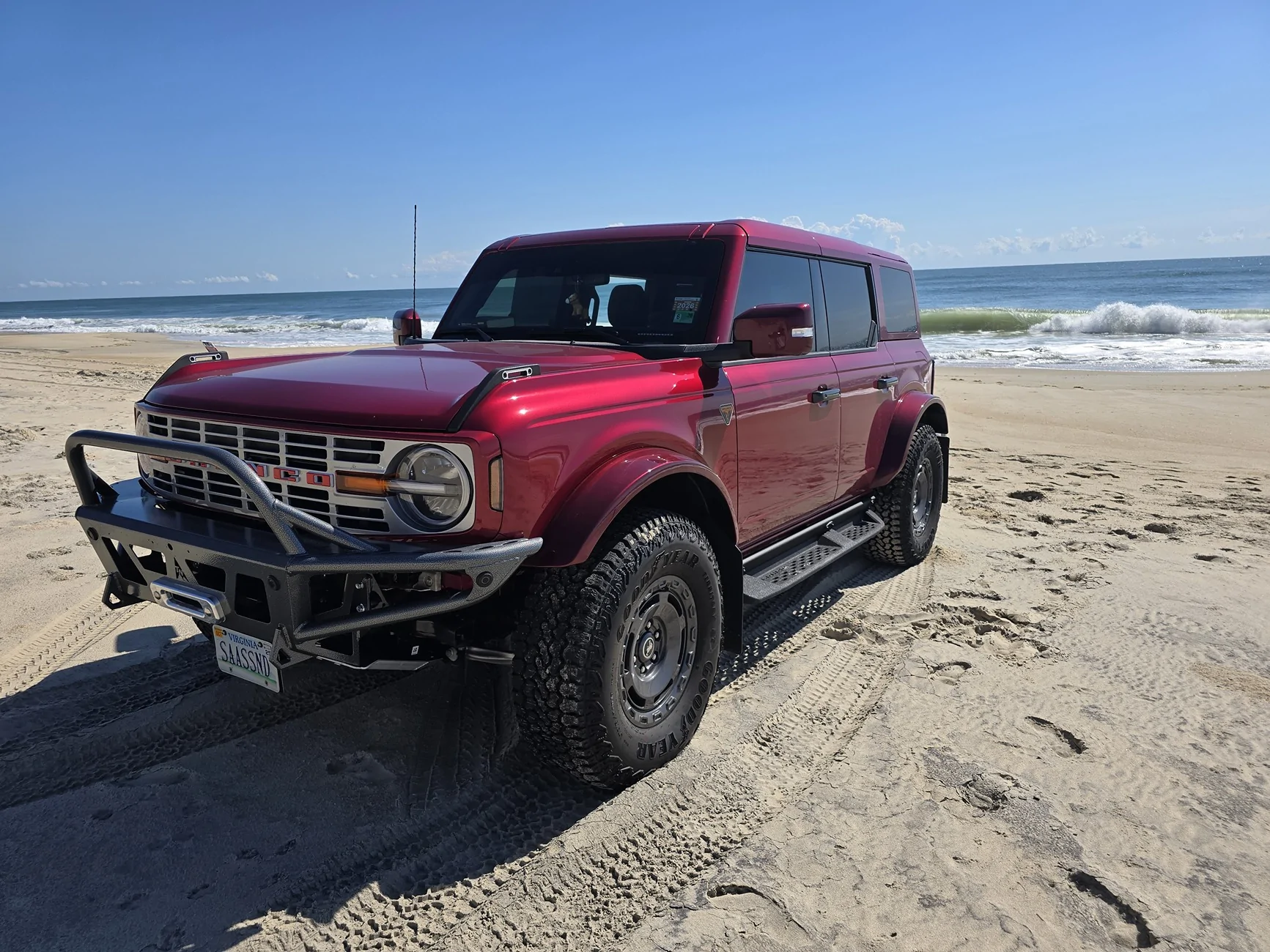 Ford Bronco what lights are on this True North Bumper 20250827_101409