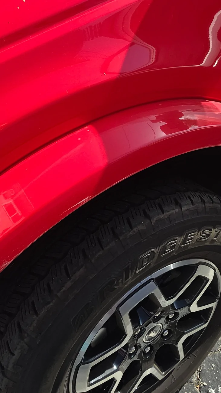 Ford Bronco Fender Flare Repair/Paint 20260202_102516