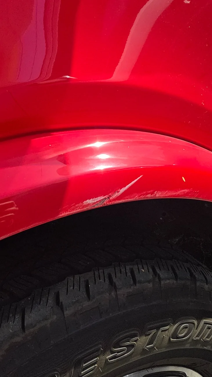 Ford Bronco Fender Flare Repair/Paint 20260202_102246