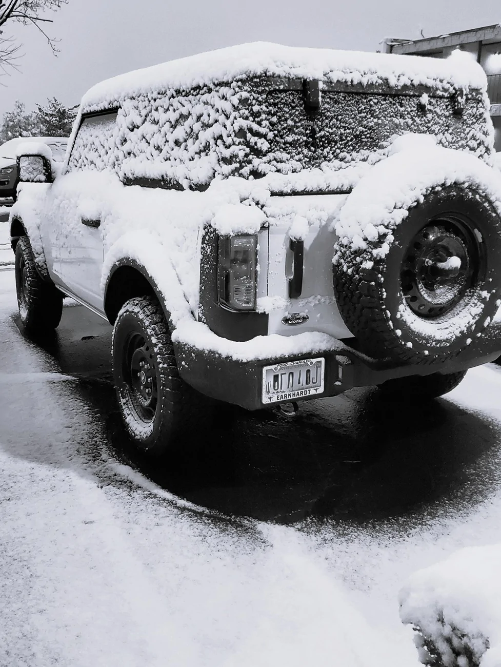 Ford Bronco SHOW your SNOW Ford Bronco Base BandW02