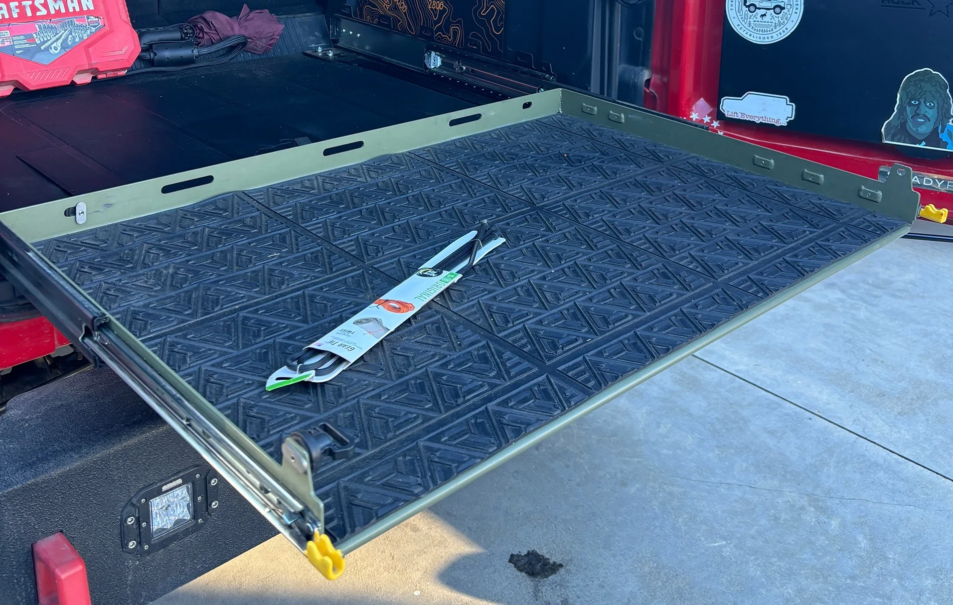 Ford Bronco 4 door Packhorse Slider tray IMG_4995