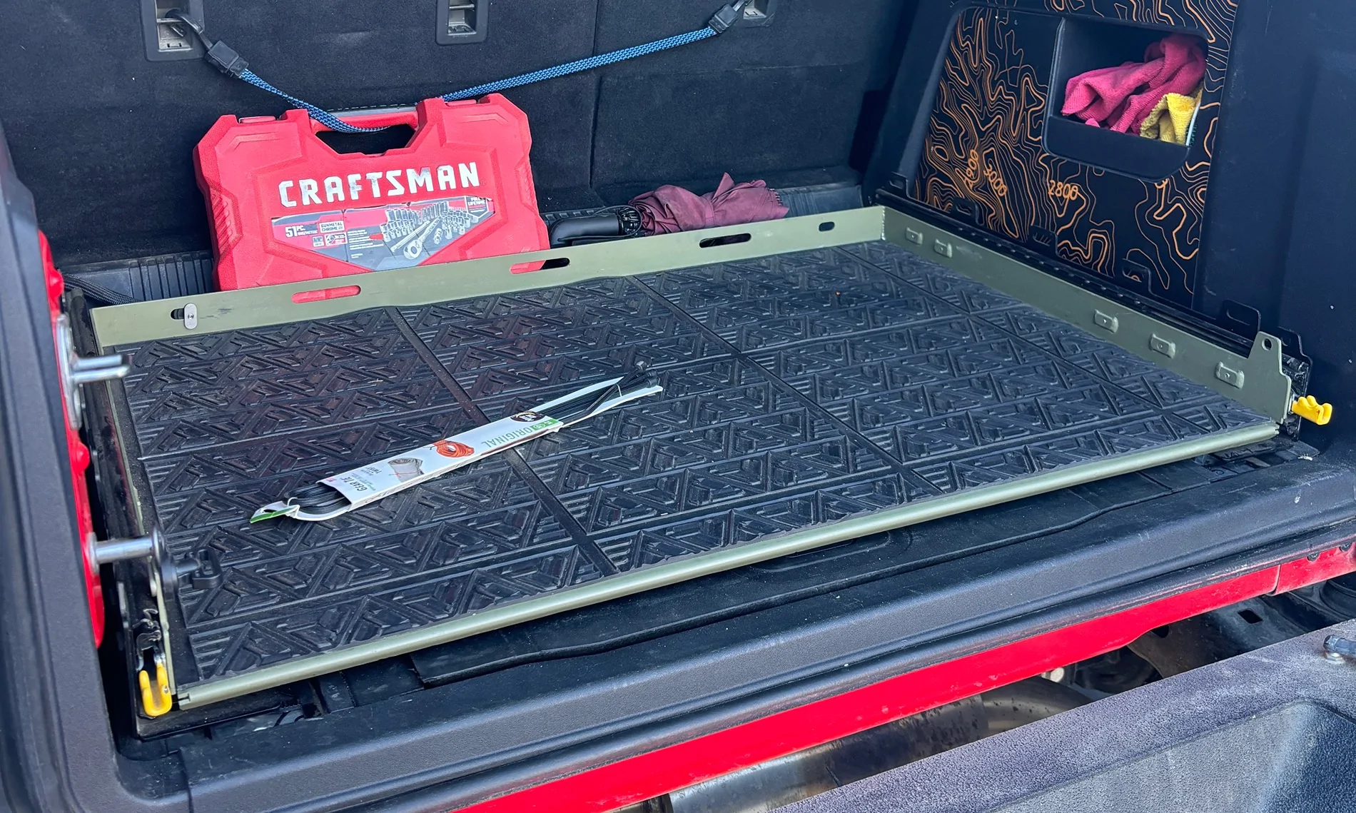 Ford Bronco 4 door Packhorse Slider tray IMG_4994
