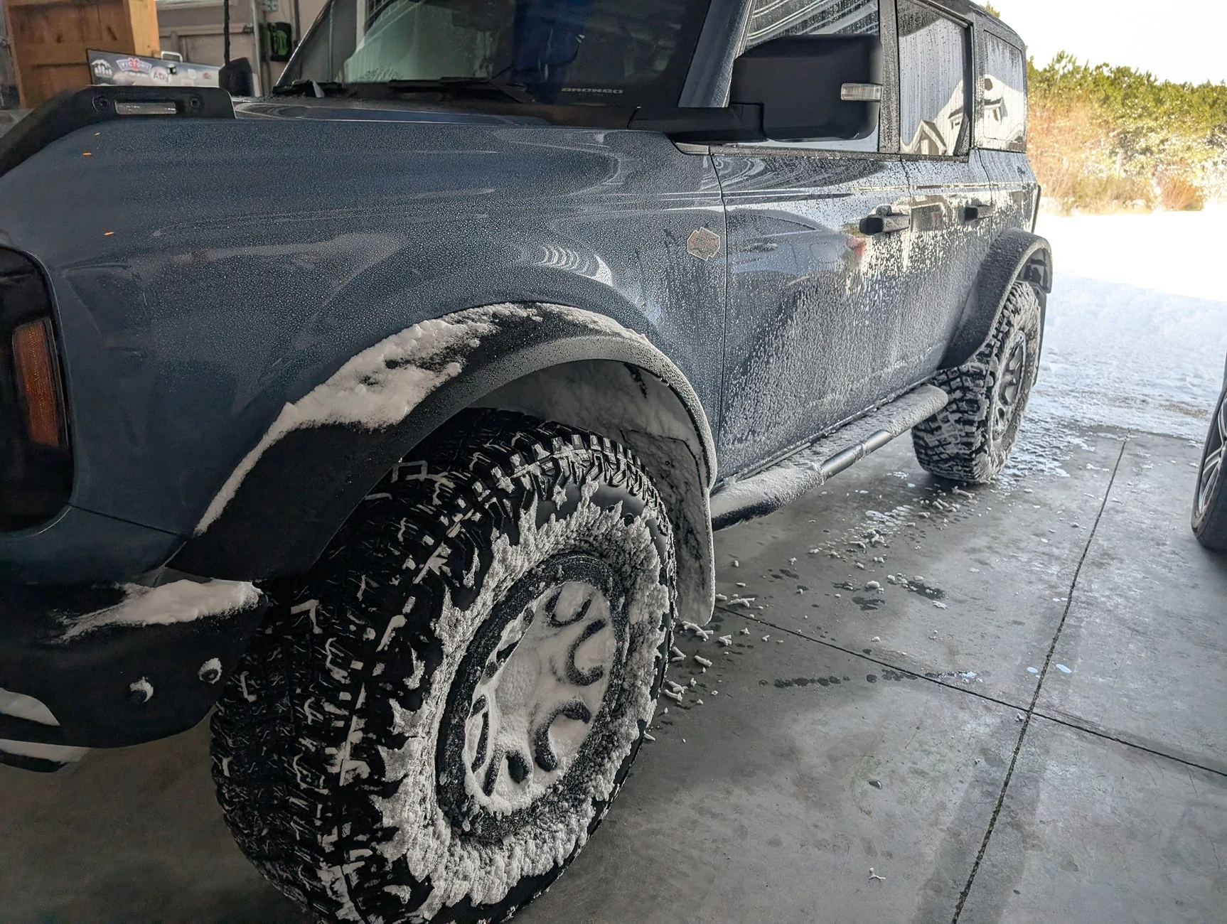 Ford Bronco Impressed in Deep Snow PXL_20260201_163504501