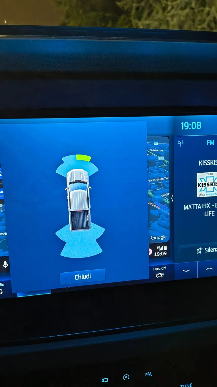 Ford Bronco Ranger icon in park sensor screen 1000128817