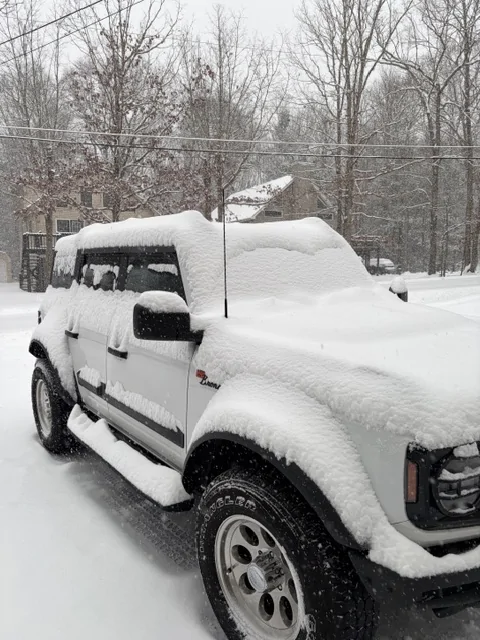 Ford Bronco SHOW your SNOW Horse Sleigh