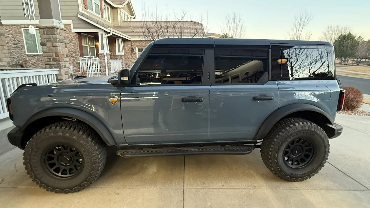 Ford Bronco Show us your installed wheel / tire upgrades here! (Pics) IMG_1265