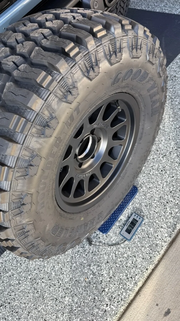 Ford Bronco Show us your installed wheel / tire upgrades here! (Pics) IMG_1262