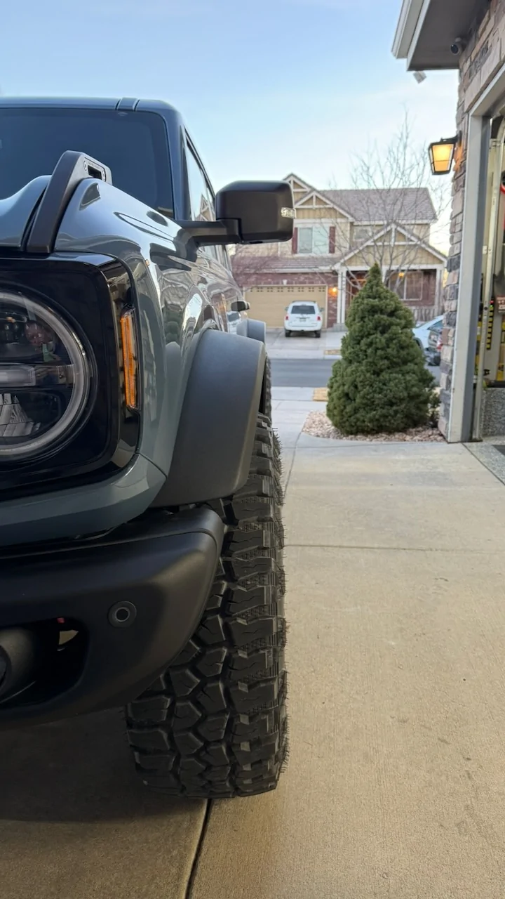 Ford Bronco Show us your installed wheel / tire upgrades here! (Pics) IMG_1266
