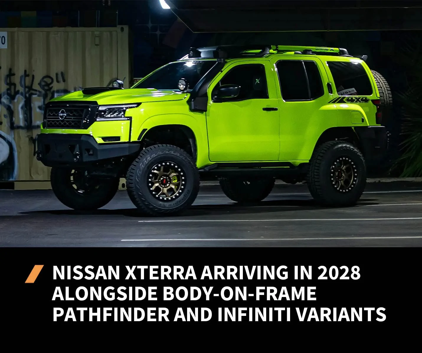 Ford Bronco Nissan Xterra coming back 1770379396505-tv