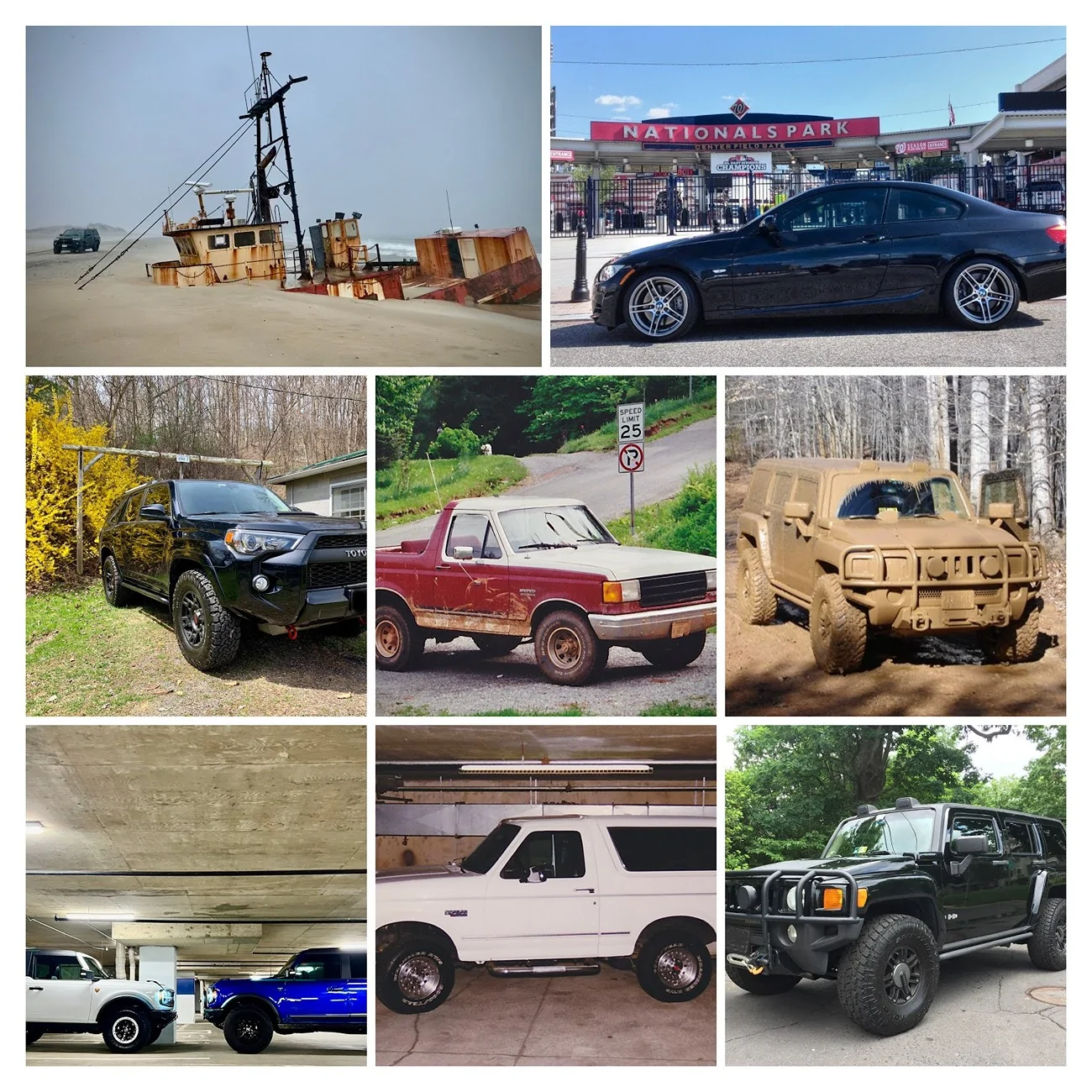 Ford Bronco The Official Bronco6G Photo Challenge Game 📸 🤳 DSC01051-COLLAGE