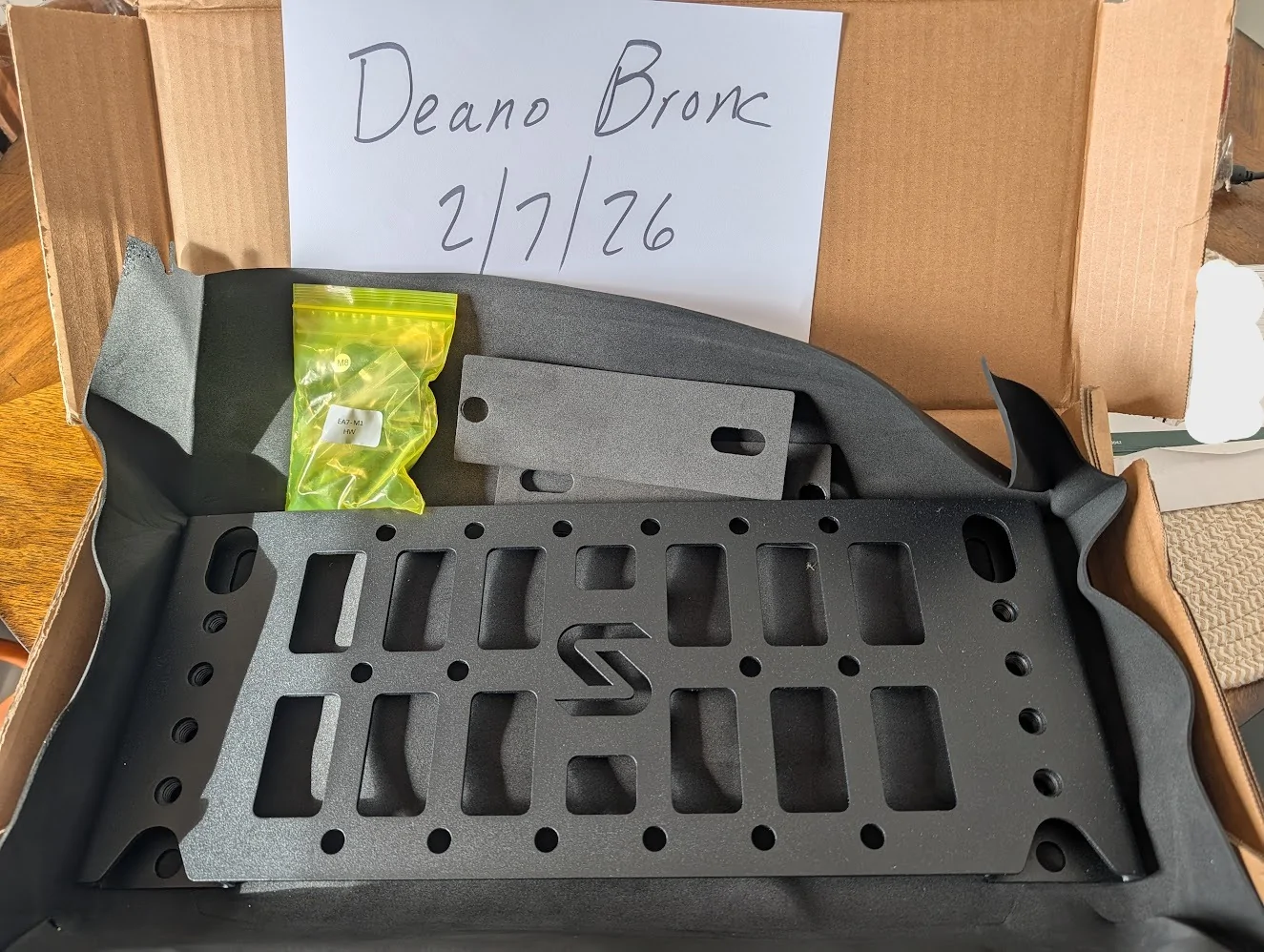 Ford Bronco Turn Offroad 2021+ Bronco Tailgate Mounted Molle Panel & Accessory Mount Turn Offroad Molle Panel