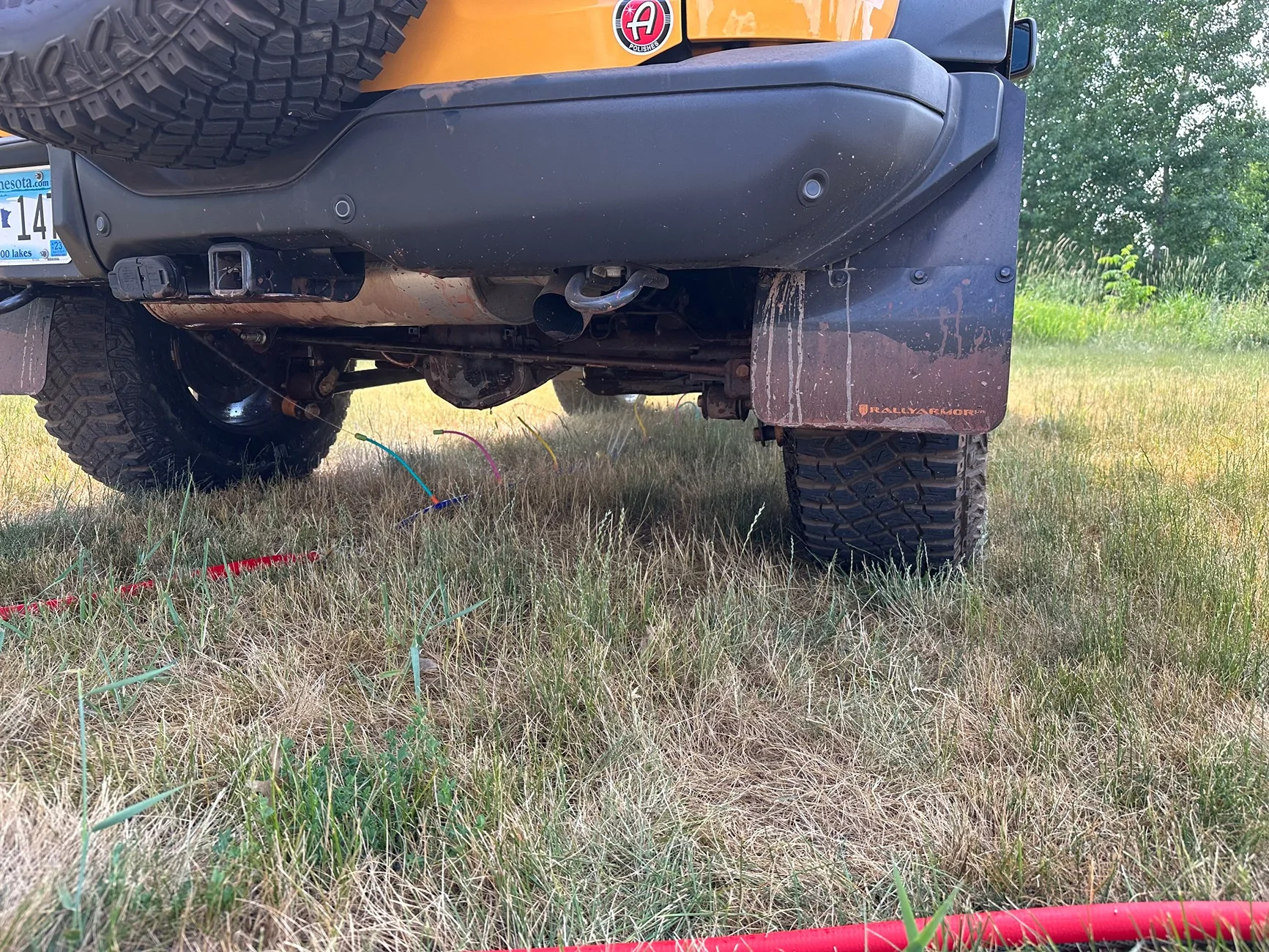 Ford Bronco Mud Flaps for NE Badlands + Sasquatch IMG_3156