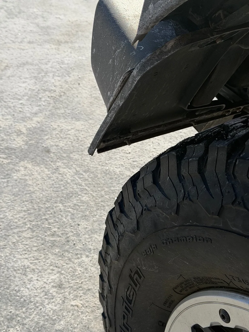 Ford Bronco Mud Flaps for NE Badlands + Sasquatch IMG_0792