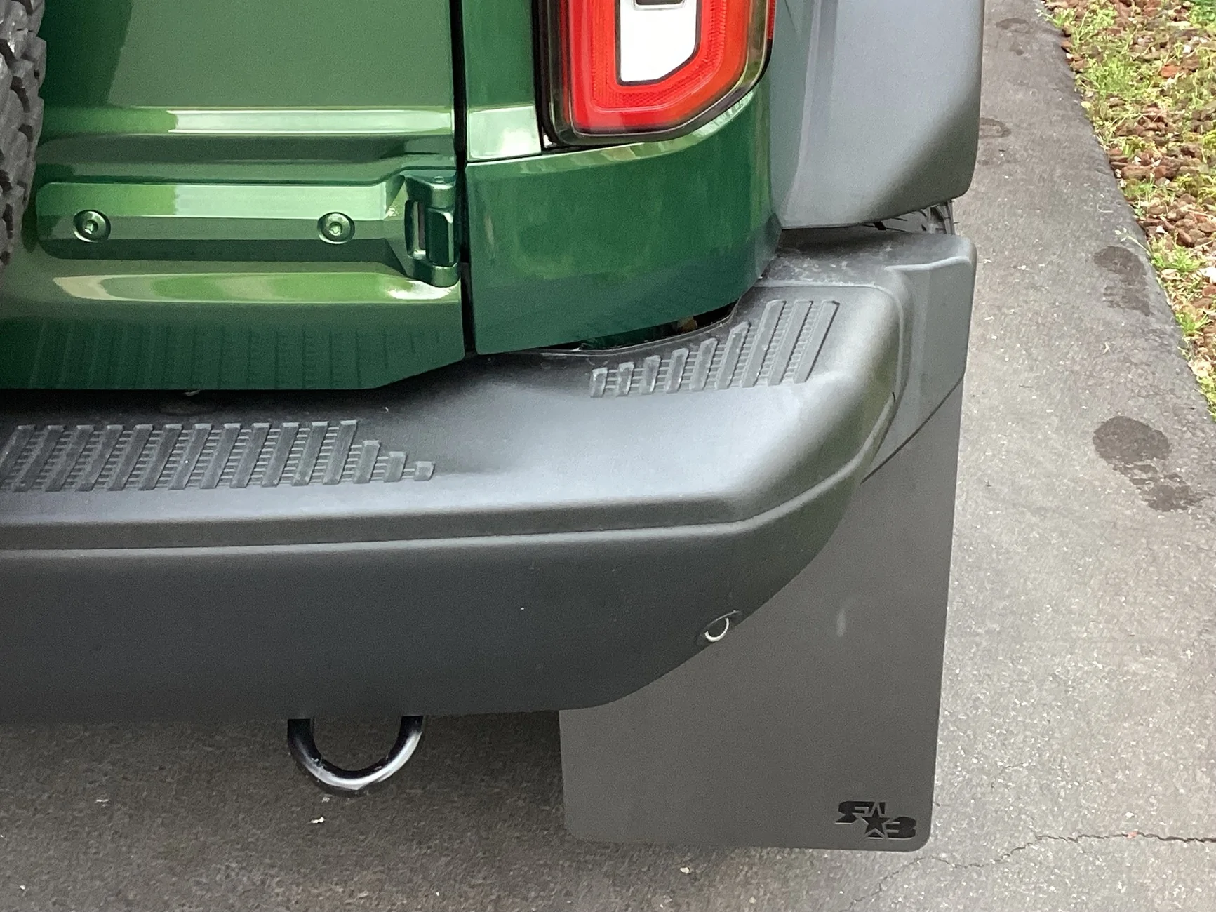 Ford Bronco Mud Flaps for NE Badlands + Sasquatch IMG_1031