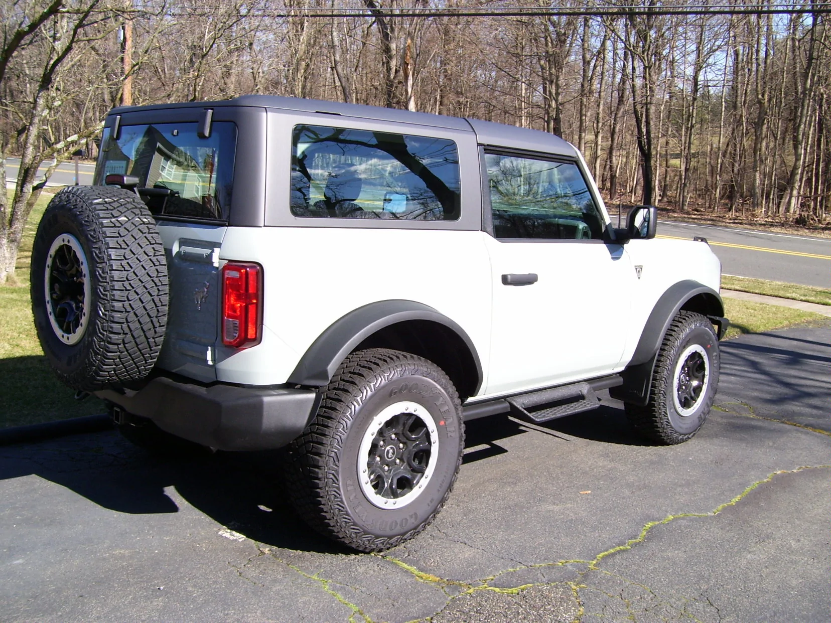 Ford Bronco Mud Flaps for NE Badlands + Sasquatch 100_0731