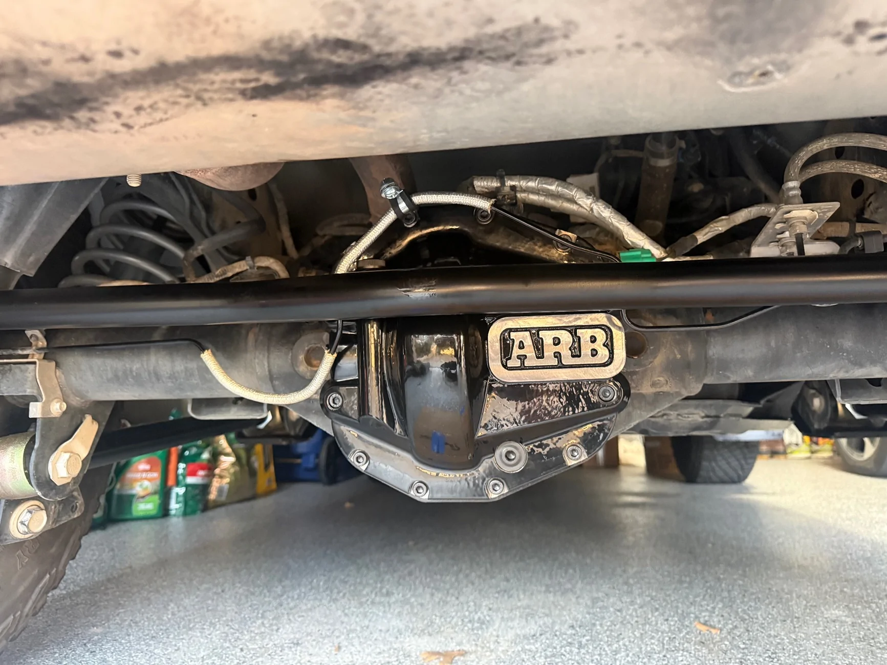 Ford Bronco Installed ARB Rear Differential Cover IMG_9225