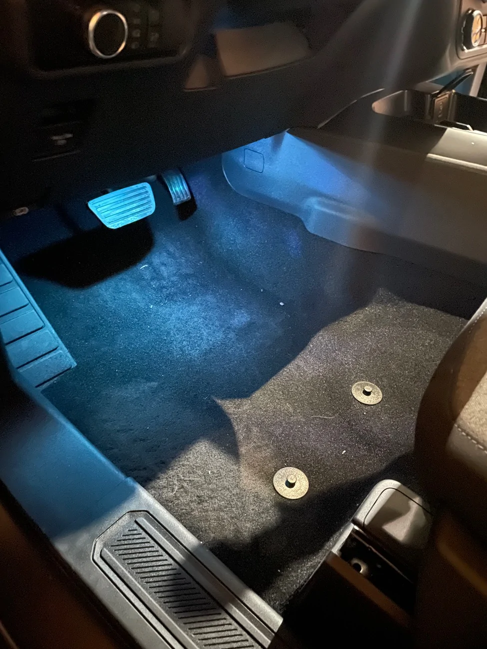 Ford Bronco 2025 base ambient lights IMG_2021