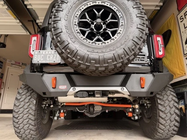 Ford Bronco Lobo Off-Road Rear LCA Frame Skids Bronky Rear 2026