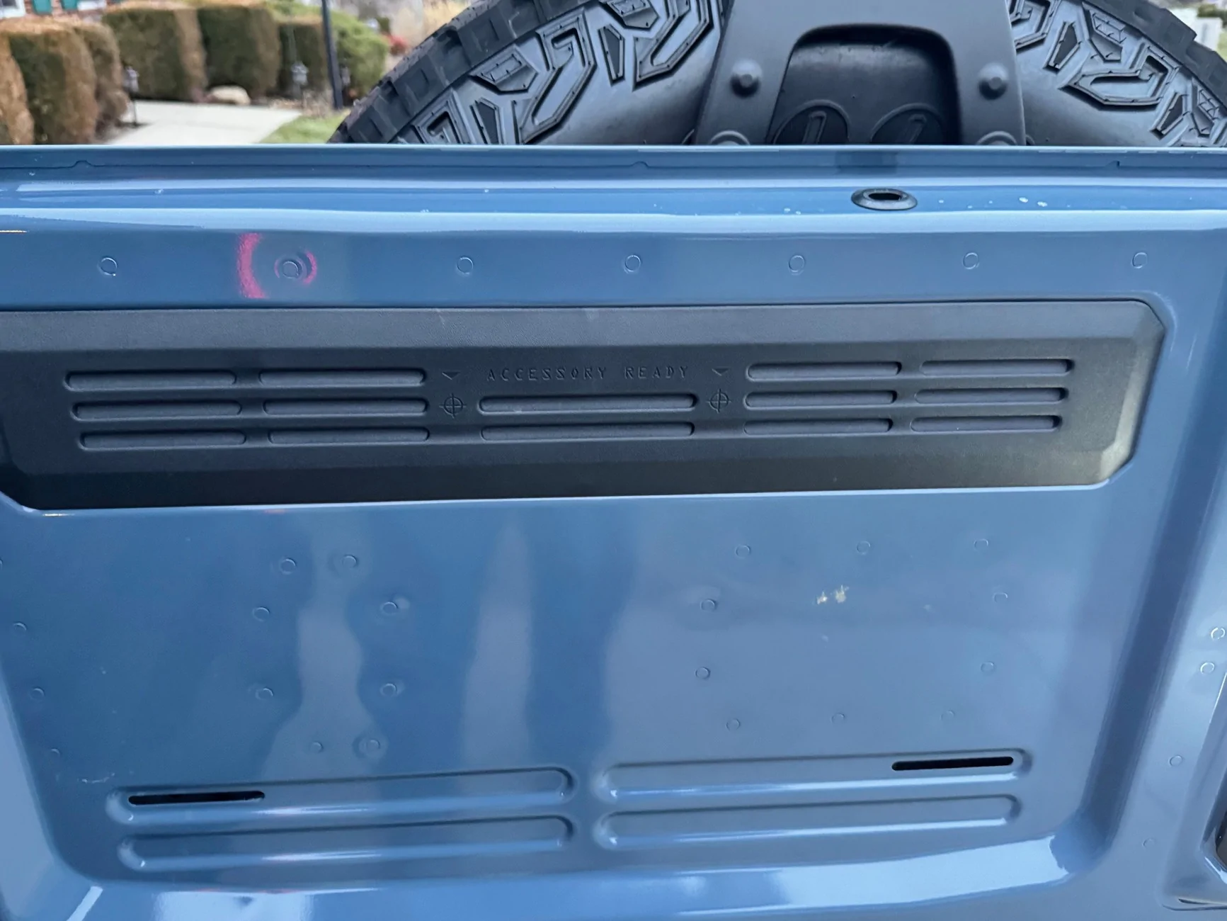 Ford Bronco tailgate trim part number IMG_4609