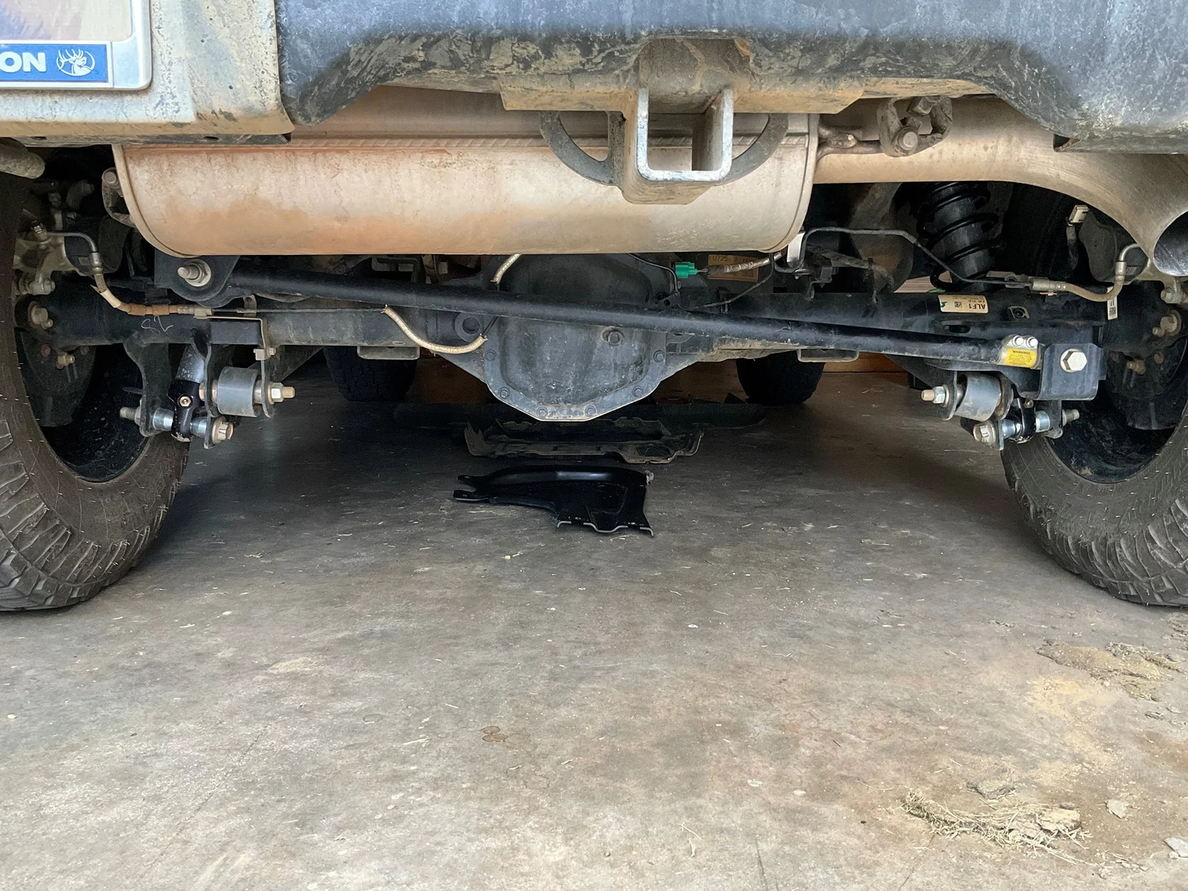 Ford Bronco Adjustable track bar question bar
