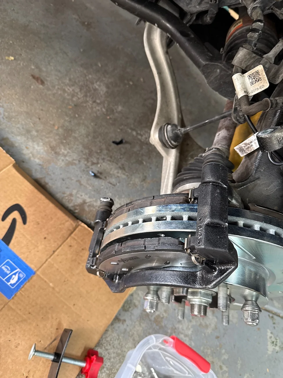 Ford Bronco Power stop Brake and Rotor Install DIY IMG_6A4D3758-BA76-4FCB-99DB-B5F2A7390280