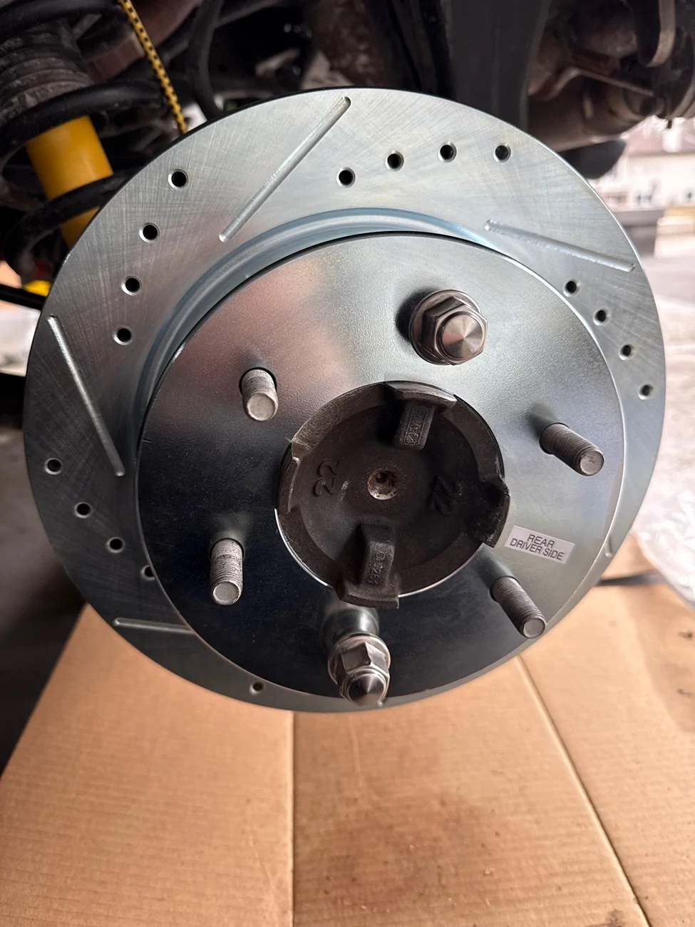 Ford Bronco Power stop Brake and Rotor Install DIY IMG_AABA6FD9-C49E-4330-BC8C-CFD2BEB8C58D
