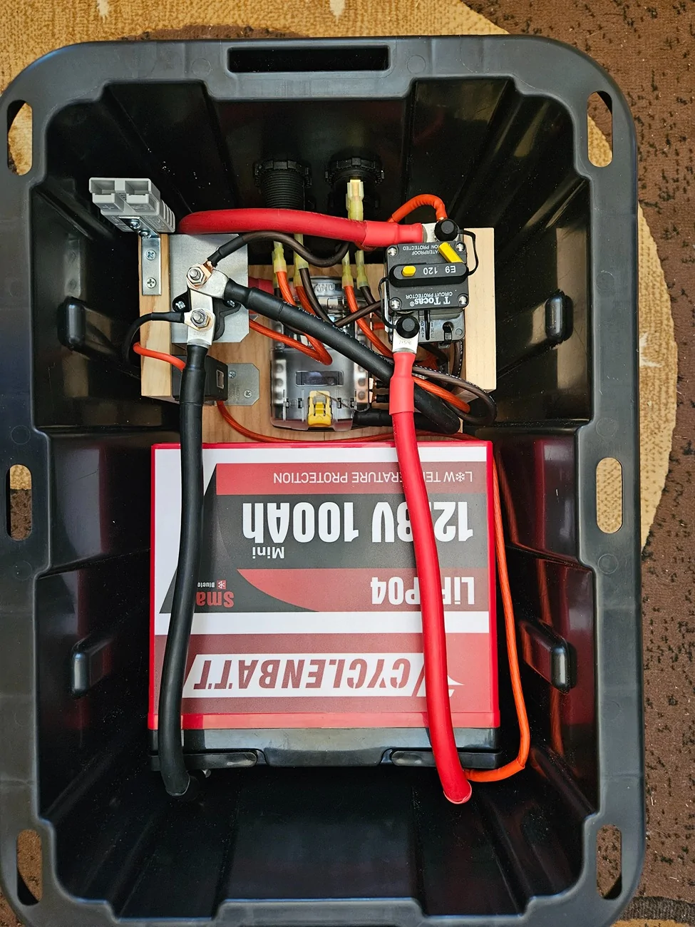 Ford Bronco My 2dr Sasquatch project for 200Ah off grid power vs prepackaged. 20250810_160932